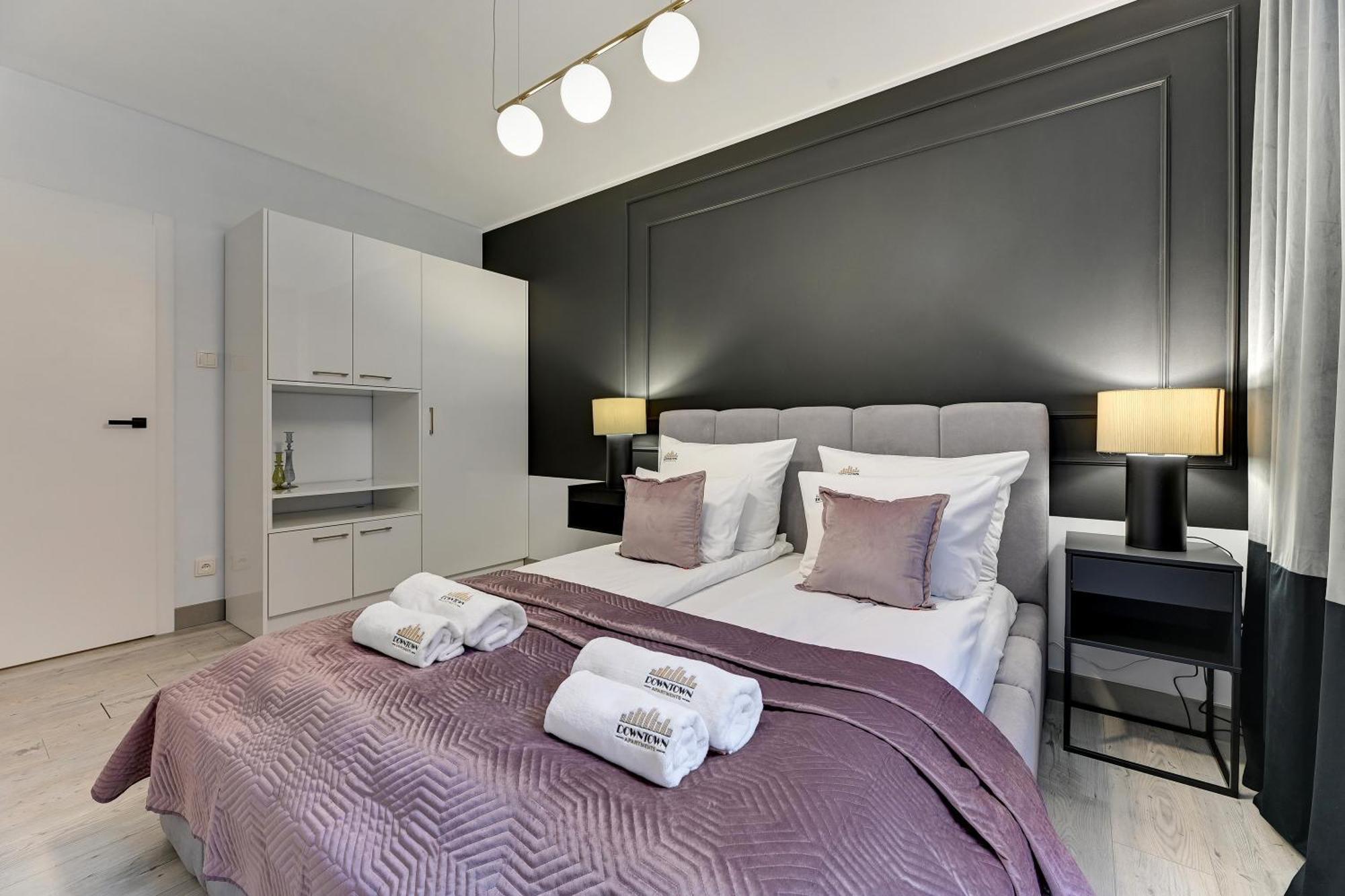Aura Island Riverside By Downtown Apartments Gdańsk Szoba fotó