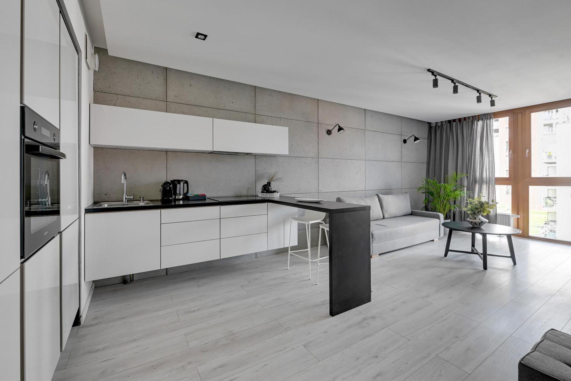 Aura Island Riverside By Downtown Apartments Gdańsk Szoba fotó
