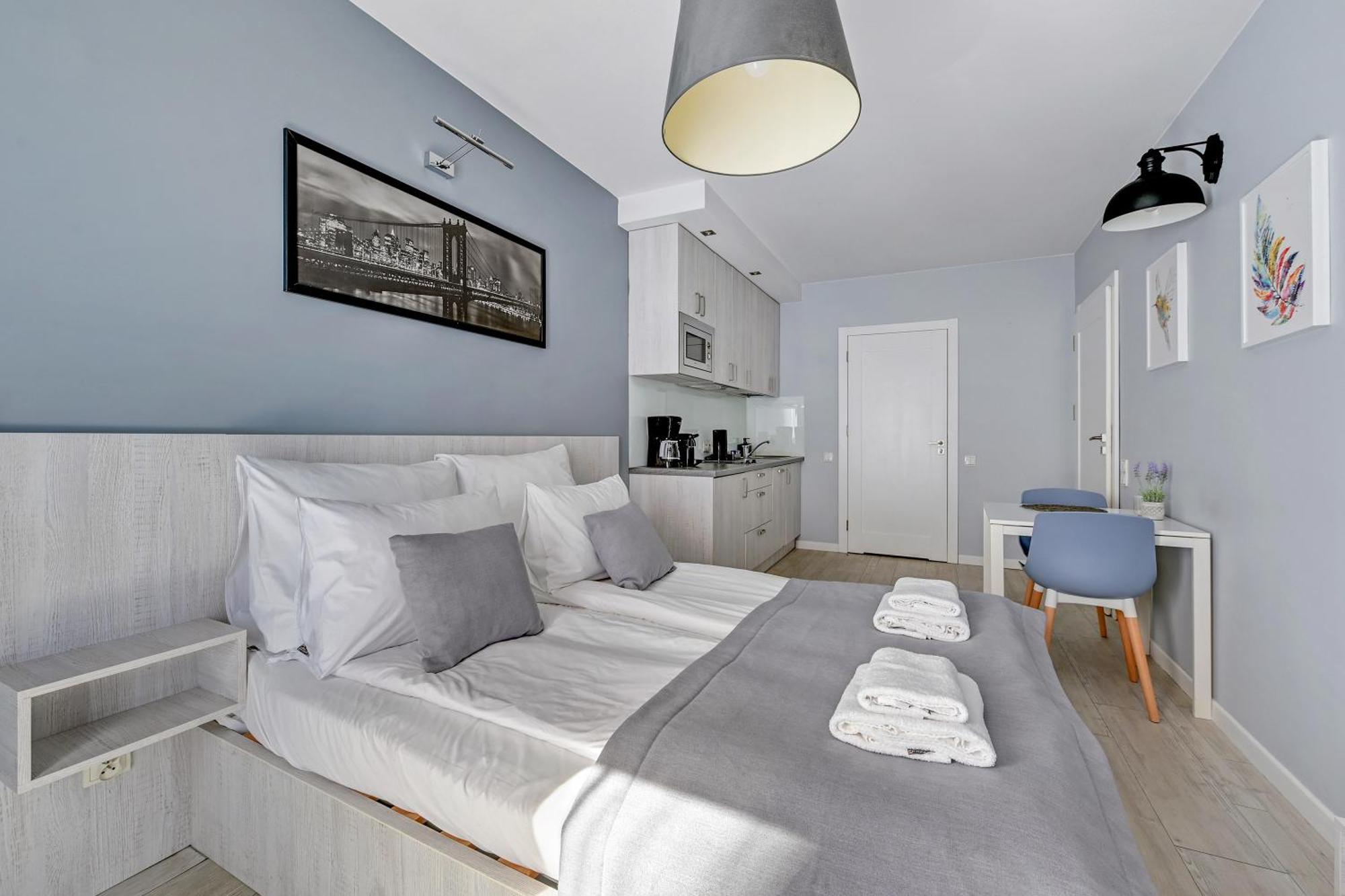 Aura Island Riverside By Downtown Apartments Gdańsk Szoba fotó