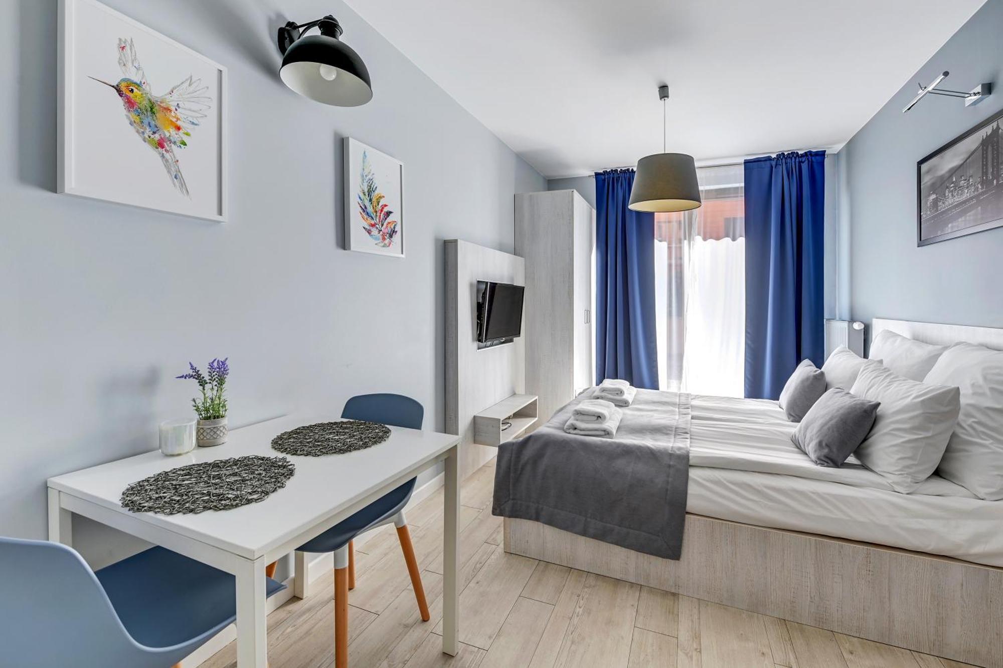 Aura Island Riverside By Downtown Apartments Gdańsk Szoba fotó