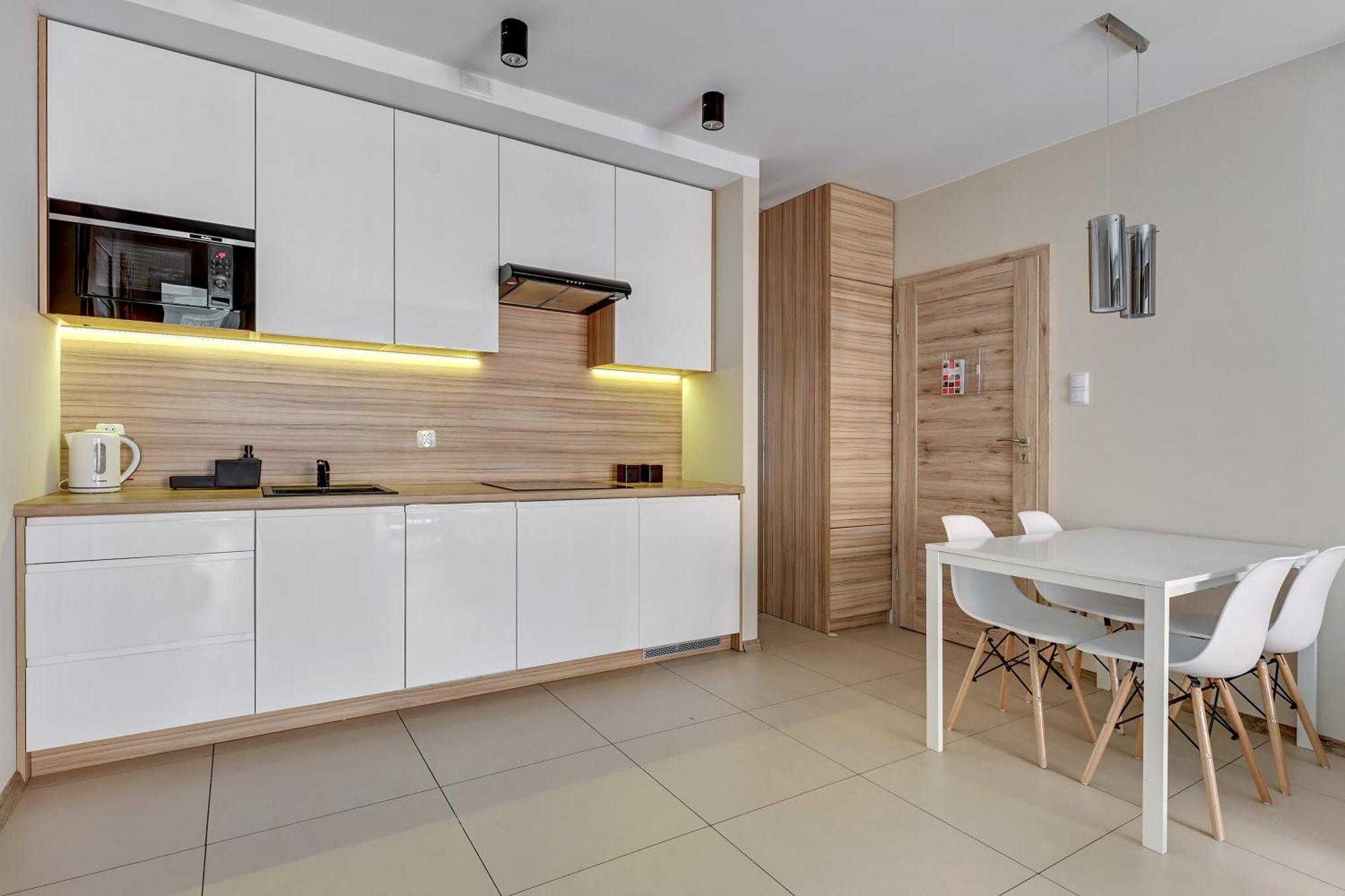 Aura Island Riverside By Downtown Apartments Gdańsk Szoba fotó