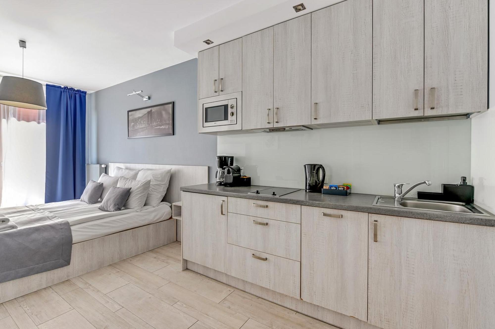 Aura Island Riverside By Downtown Apartments Gdańsk Szoba fotó