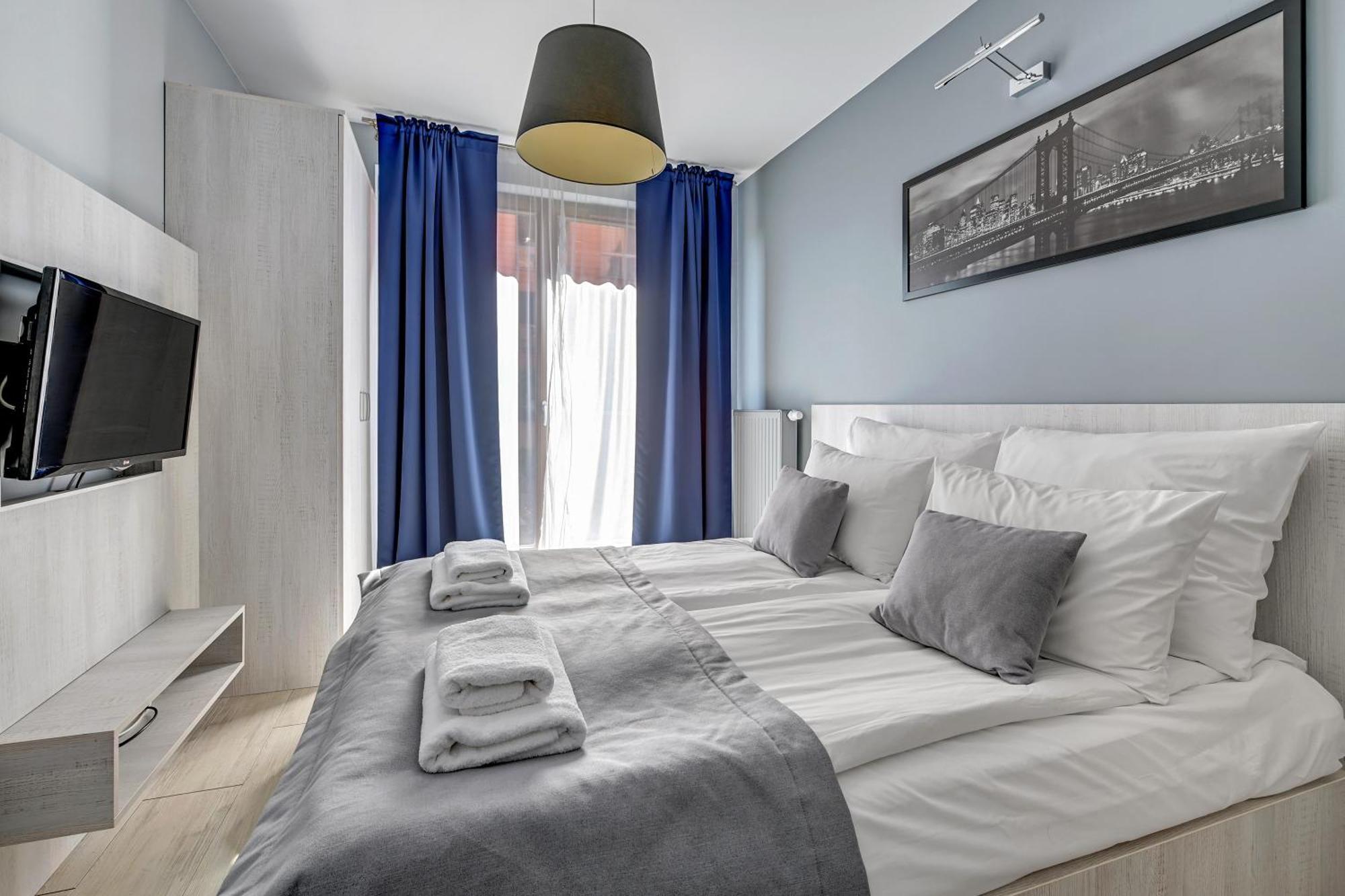 Aura Island Riverside By Downtown Apartments Gdańsk Szoba fotó