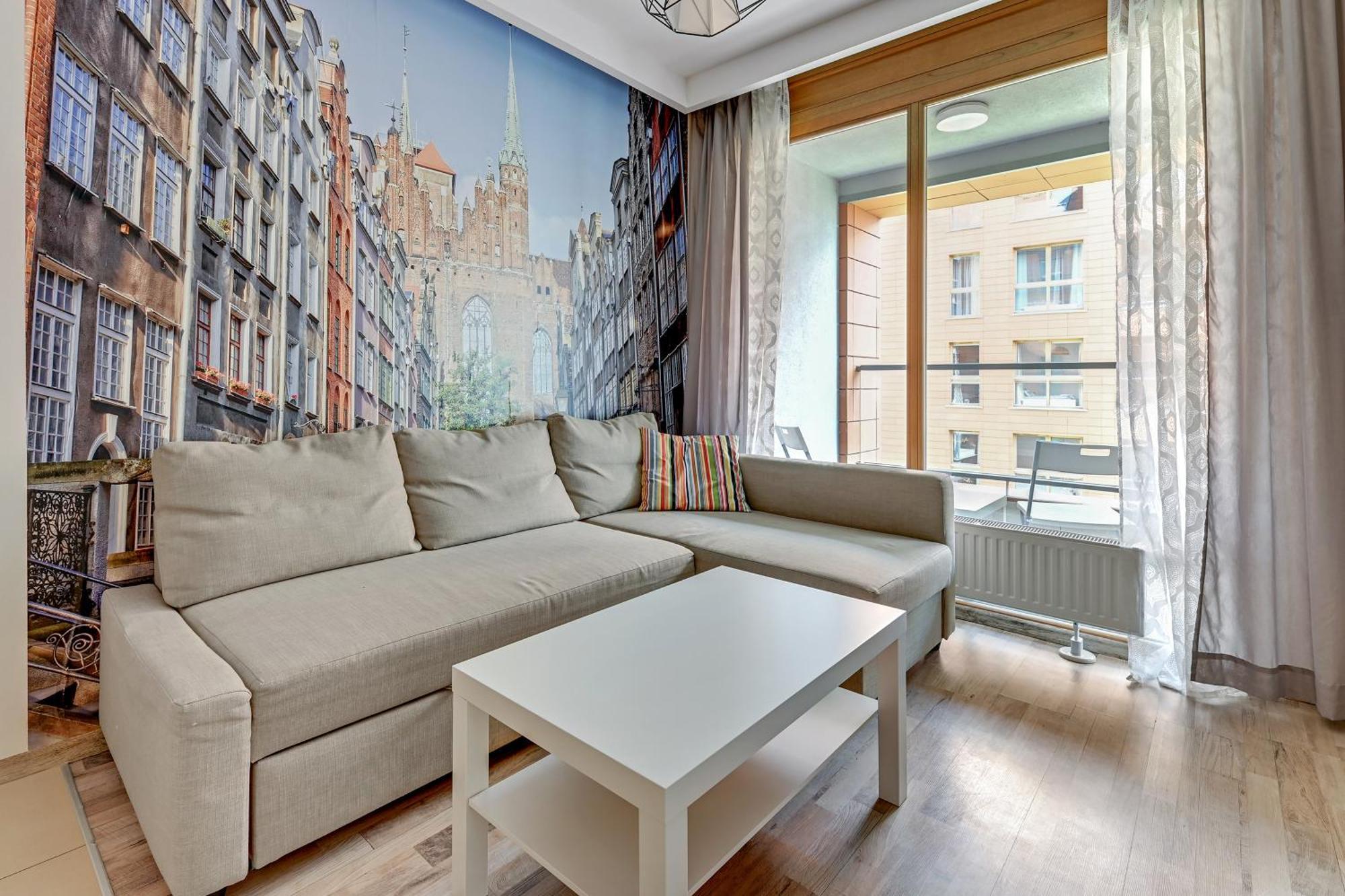 Aura Island Riverside By Downtown Apartments Gdańsk Kültér fotó