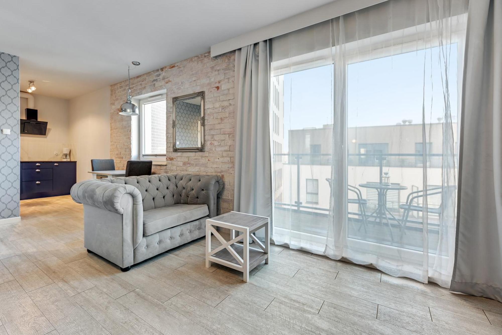 Aura Island Riverside By Downtown Apartments Gdańsk Szoba fotó