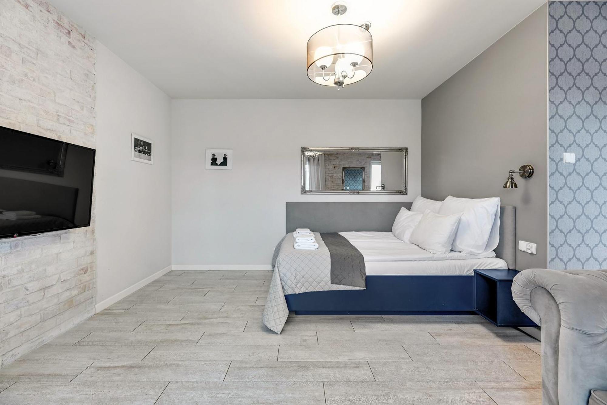 Aura Island Riverside By Downtown Apartments Gdańsk Szoba fotó