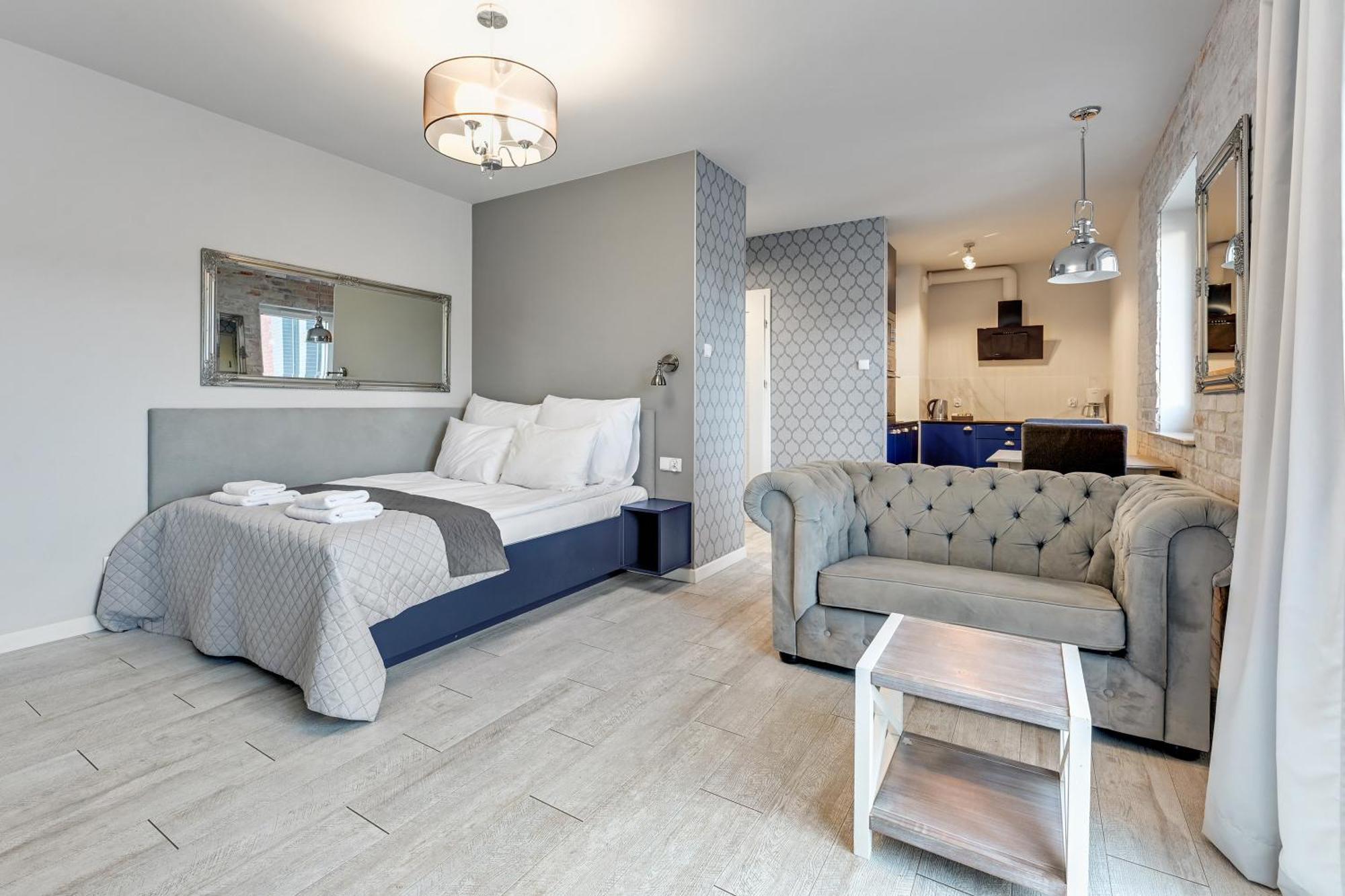 Aura Island Riverside By Downtown Apartments Gdańsk Kültér fotó