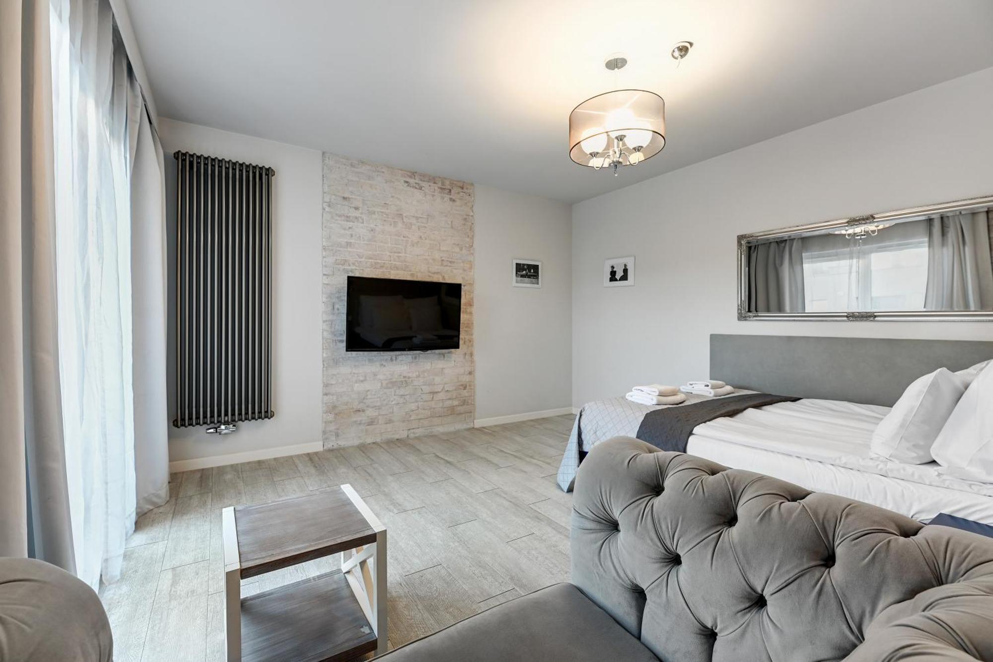 Aura Island Riverside By Downtown Apartments Gdańsk Szoba fotó