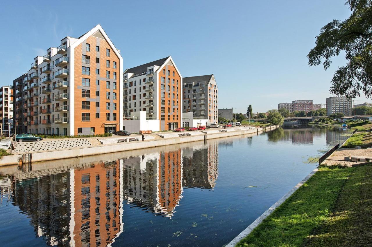 Aura Island Riverside By Downtown Apartments Gdańsk Kültér fotó