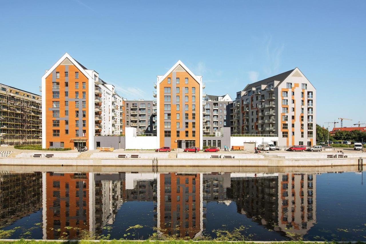 Aura Island Riverside By Downtown Apartments Gdańsk Kültér fotó